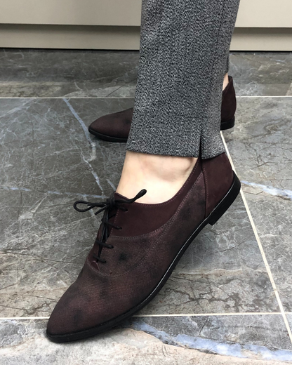 Winoly %100 Deri El Yapımı Kadın Ayakabı