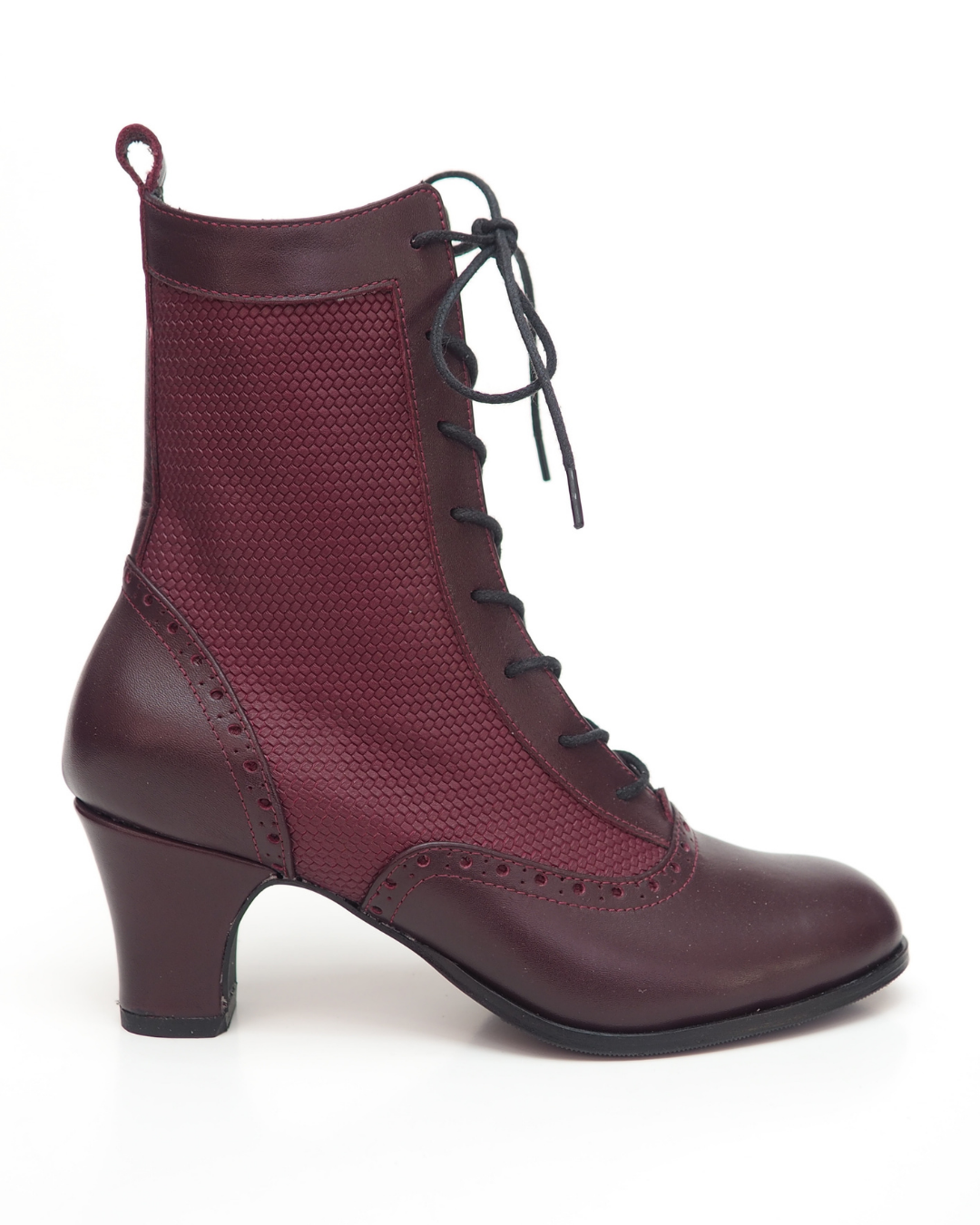 Mona Lux 100% Leather Handmade Heeled Boots