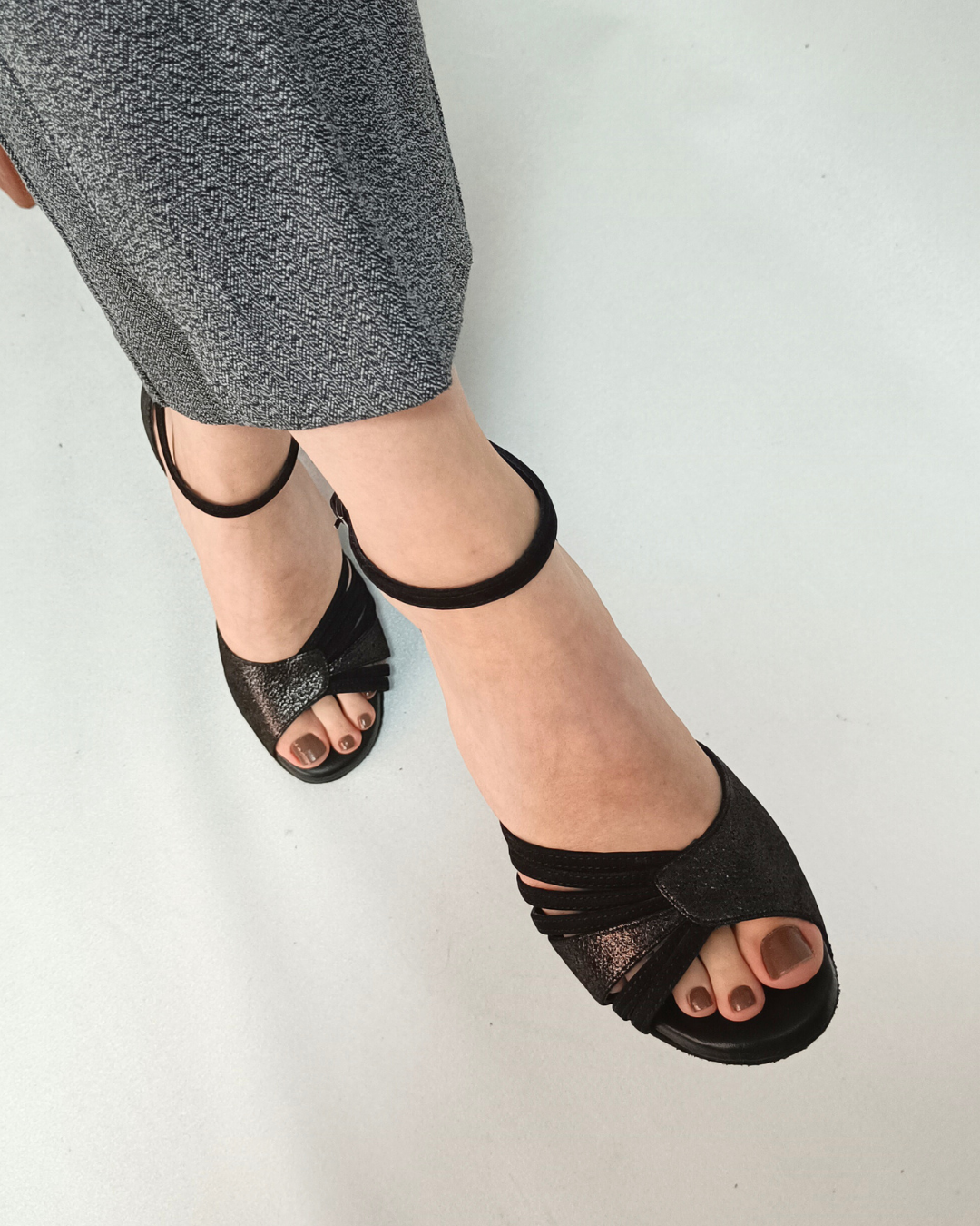 Umay %100 Deri El Yapımı Tango Dans Ayakkabısı