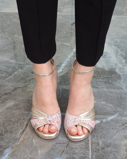 Umay 100% Leather Handmade Tango Dance Shoes
