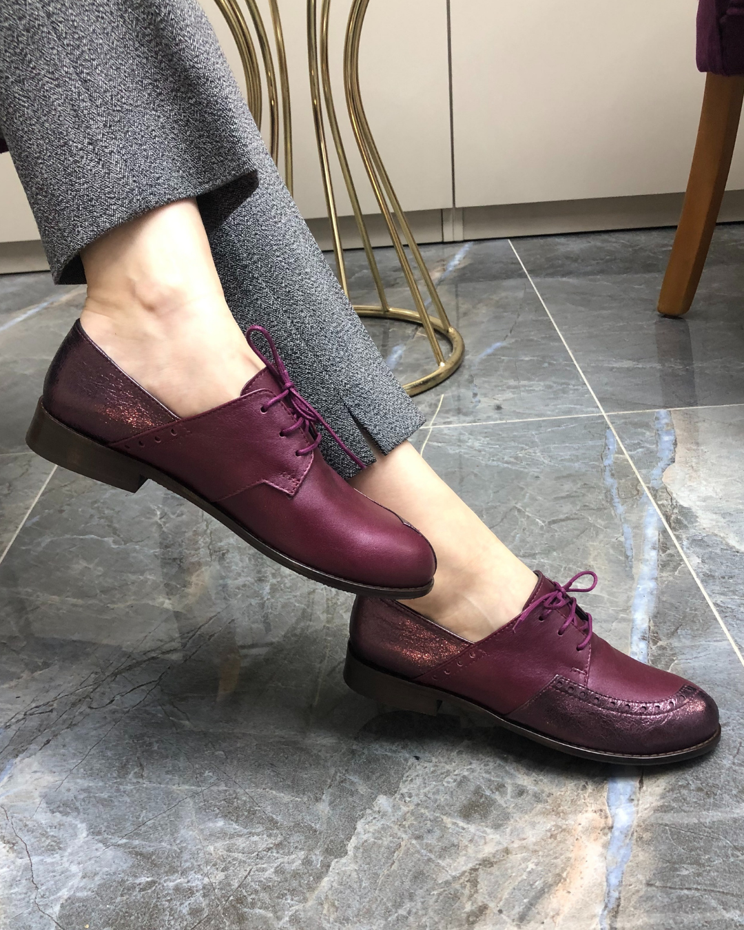 Kiki 100% Leather Handmade Women's Shoes