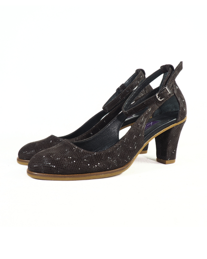 Hera 100% Leather Handmade Women's Heeled Shoes