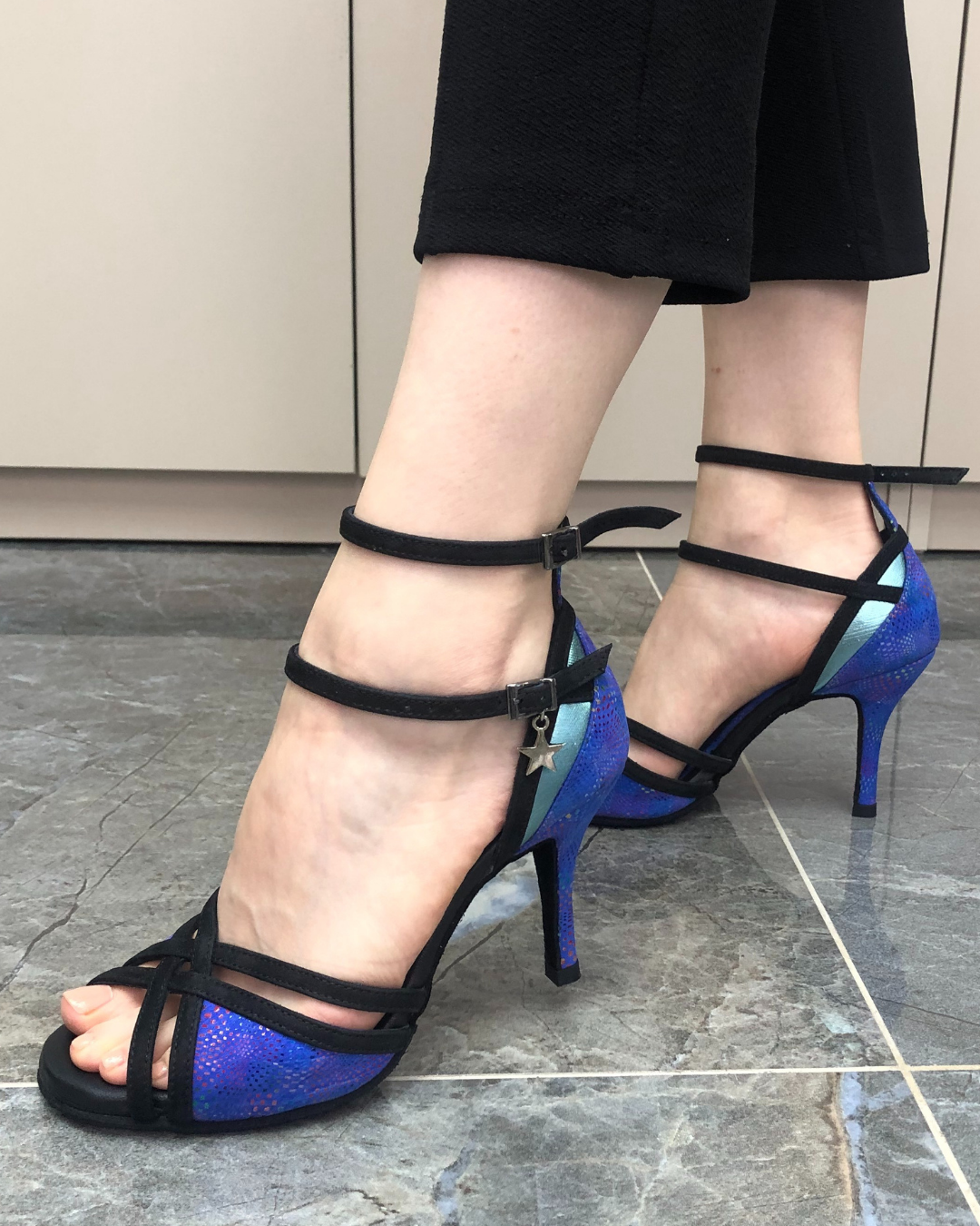Miray 100% Leather Handmade Women's Tango Dance Shoes