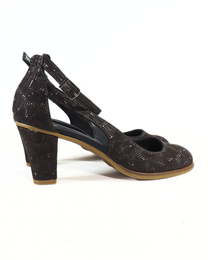 Hera 100% Leather Handmade Women's Heeled Shoes