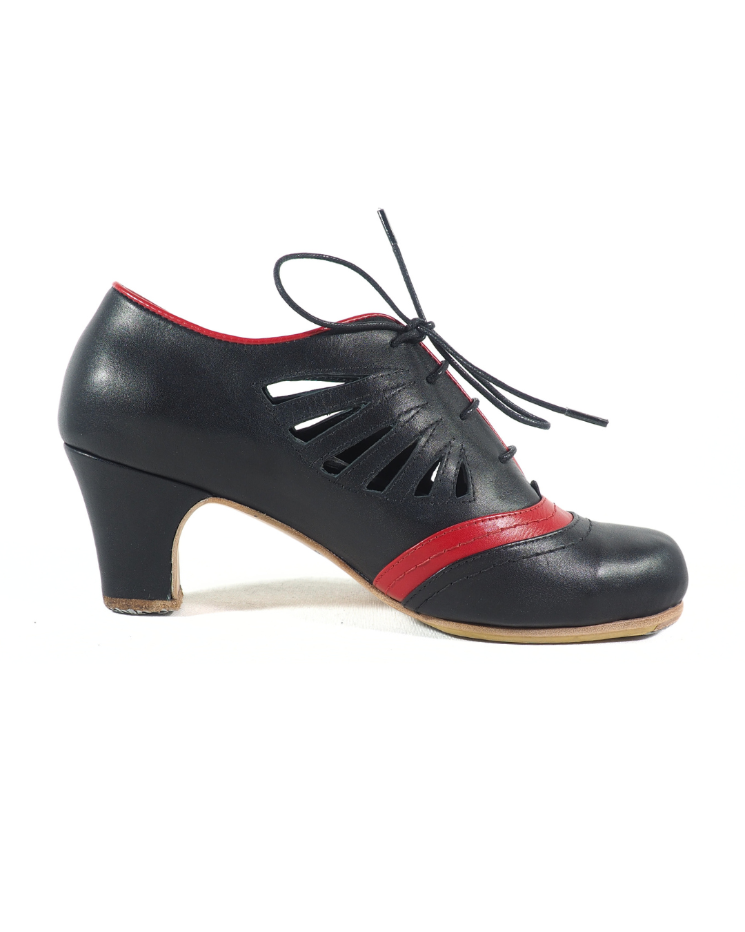 Carmen %100 Deri El Yapımı Flamenko Dans Ayakkabısı