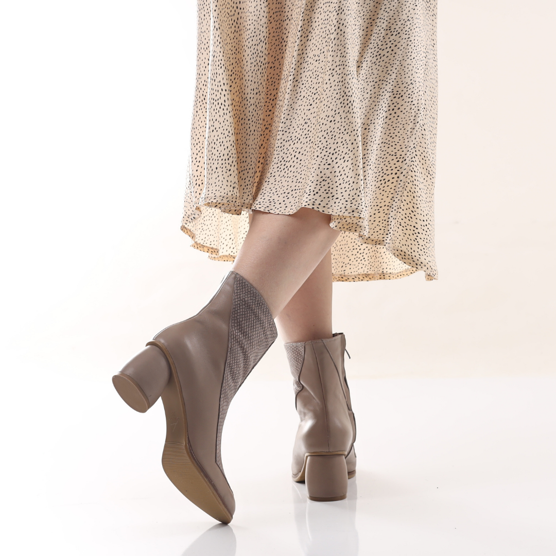 Bella Vista %100 Deri El Yapımı Kadın Bot