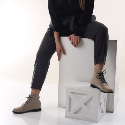 Oscar Suede 100% Leather Handmade Women's Boots