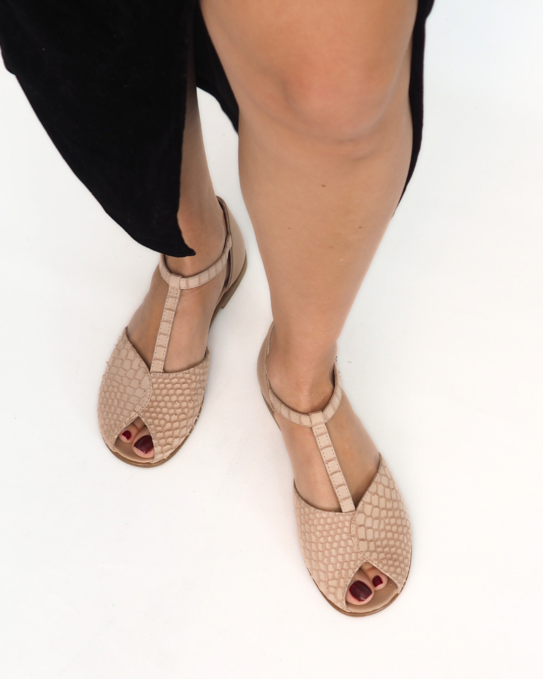 Deva %100 Deri El yapımı Kadın Ayakkabı