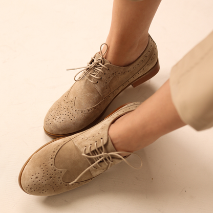 Zeta %100 Deri El Yapımı Kadın Ayakkabı