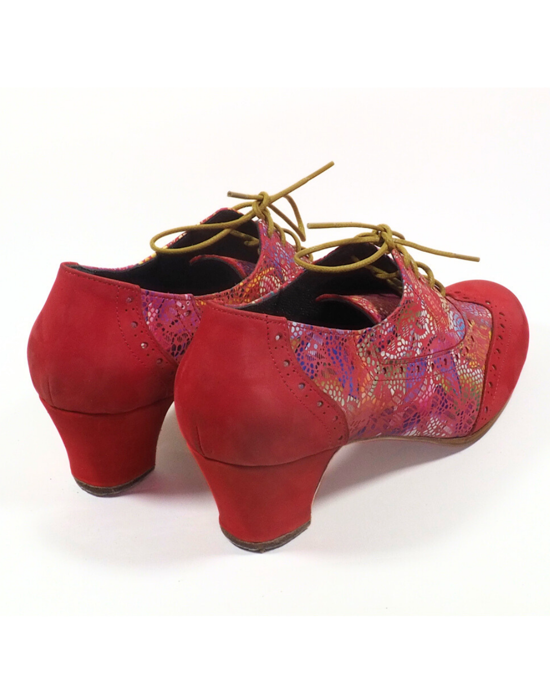 Fernanda %100 Deri El Yapımı Kadın Flamenko Ayakkabı