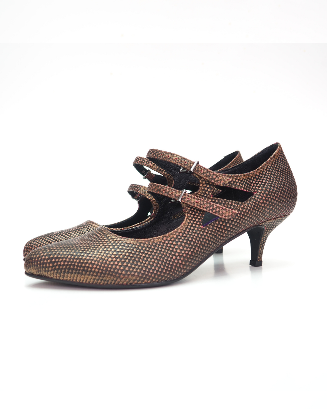 Dink 100% Leather Handmade Women's Heeled Shoes