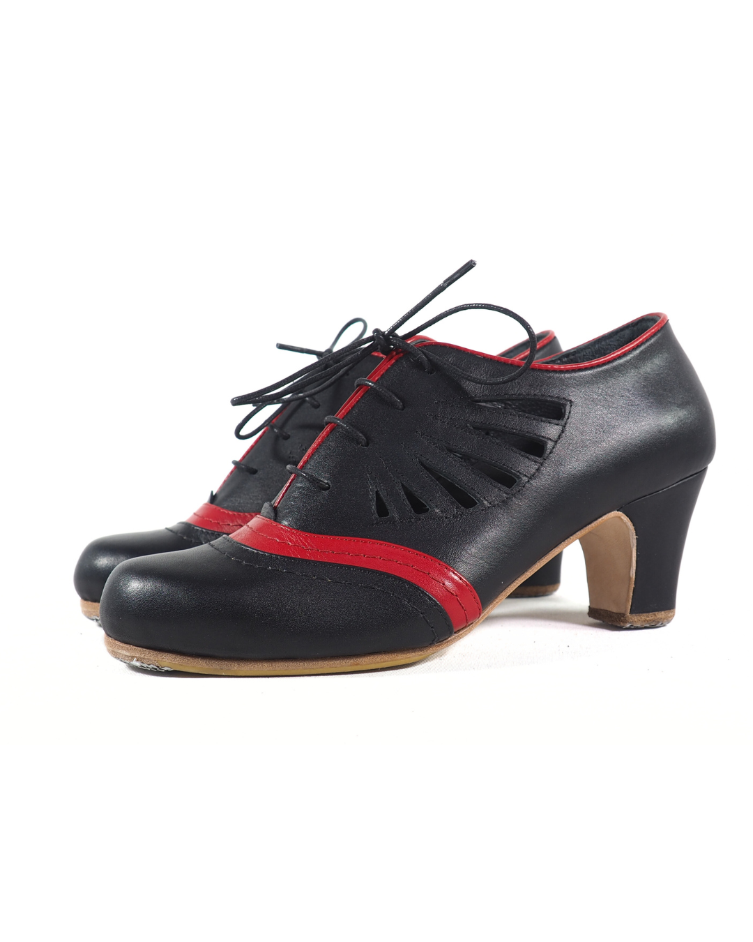 Carmen %100 Deri El Yapımı Flamenko Dans Ayakkabısı