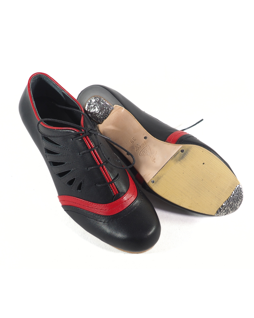 Carmen %100 Deri El Yapımı Flamenko Dans Ayakkabısı