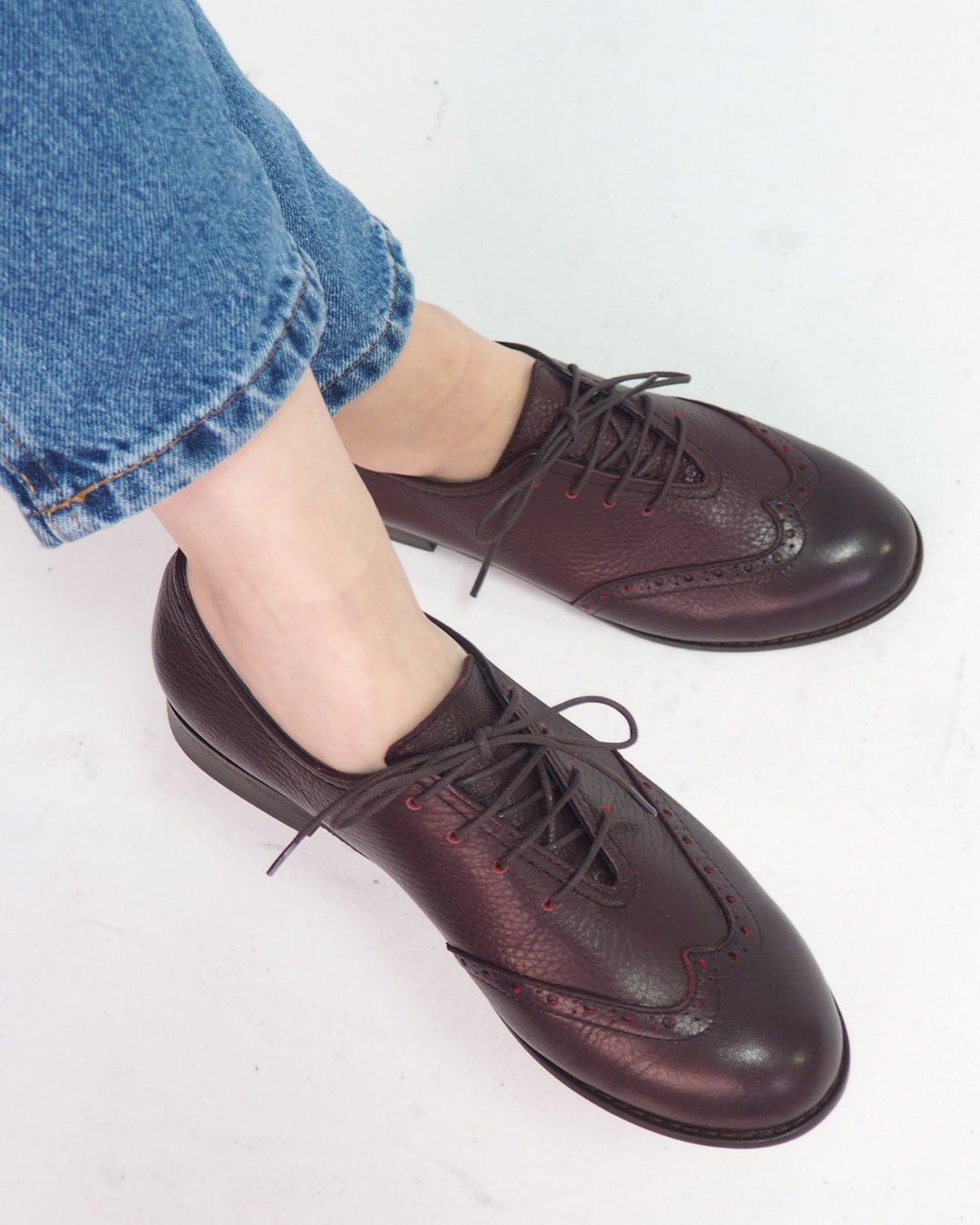 Aisha %100 Deri El Yapımı Kadın Ayakkabı