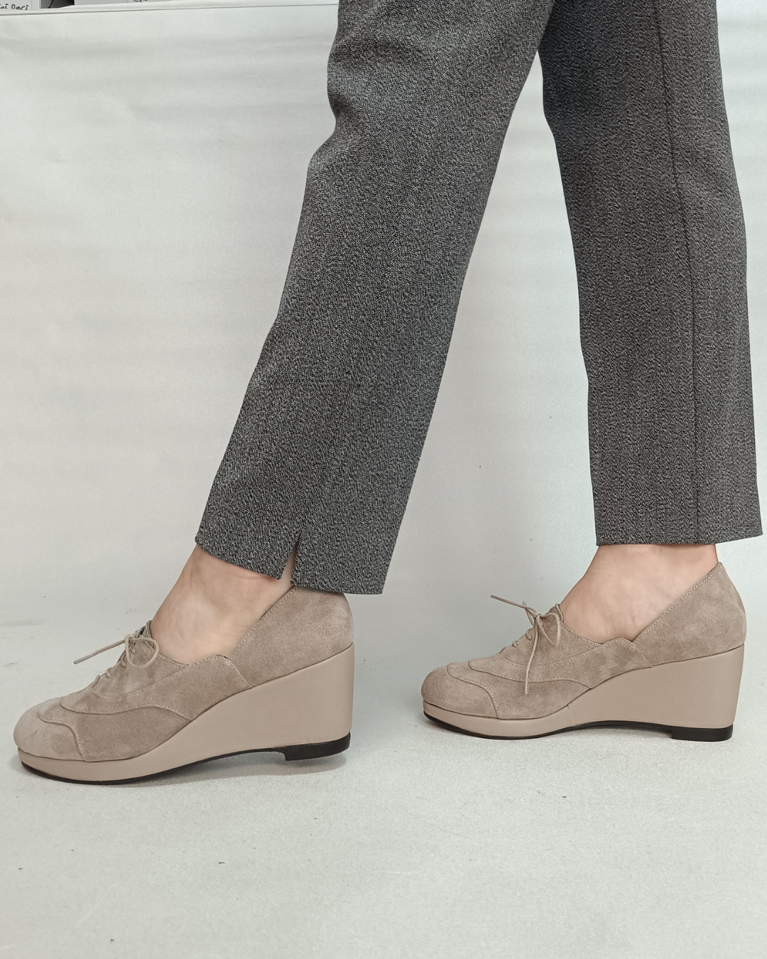 AVEN %100 Deri El Yapımı Kadın Platform Topuklu Ayakkabı