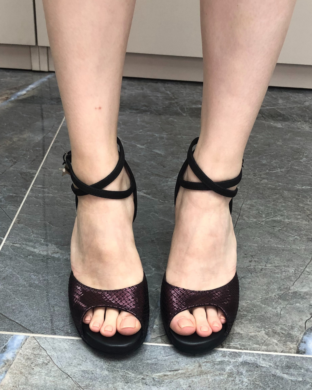 Aden %100 Deri El Yapımı Tango Dans Ayakkabısı