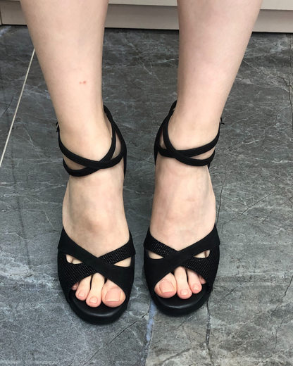 Vela 100% Leather Handmade Tango Dance Shoes