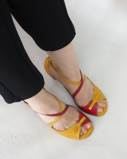 Aria 100% Leather Handmade Tango Dance Shoes