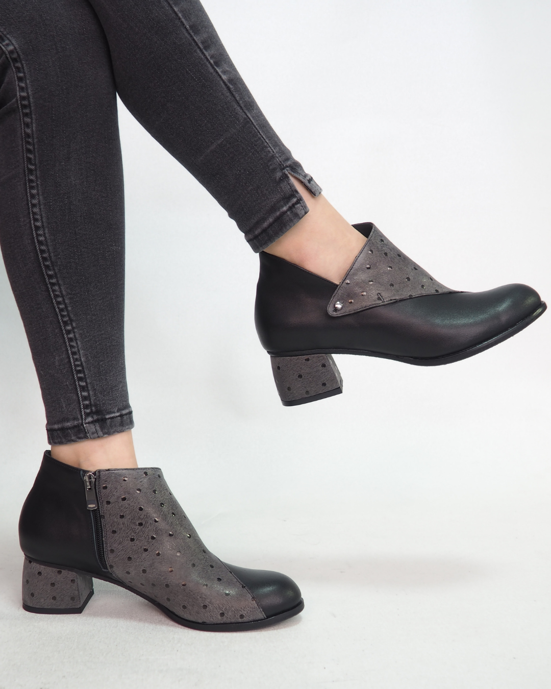 Maven %100 Deri El Yapımı Kadın Bot Ayakkabı