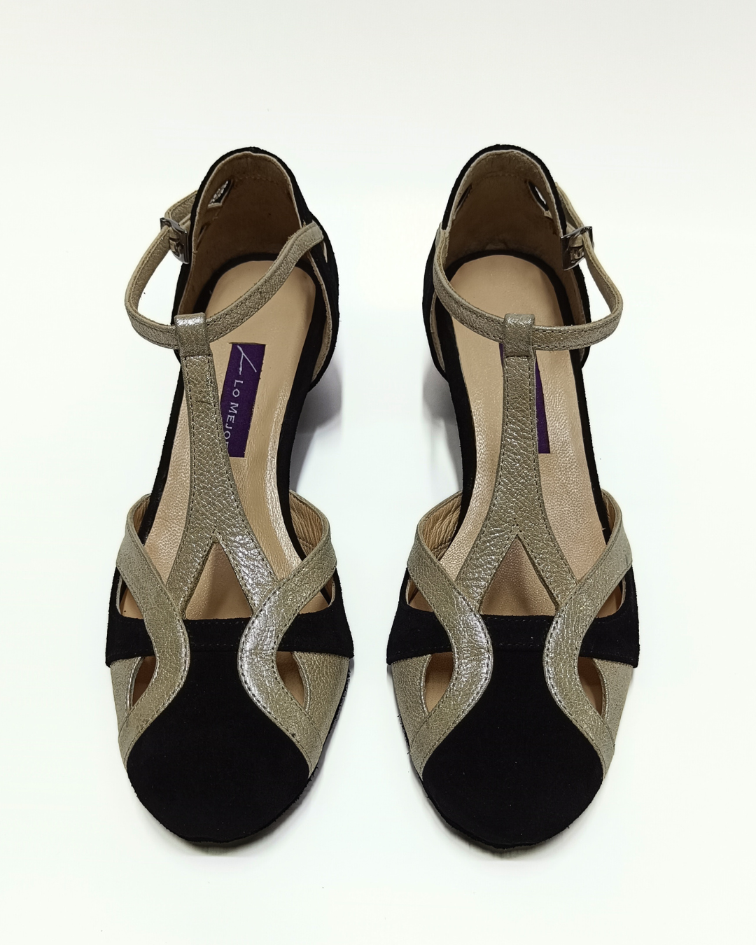 Sera %100 Deri El Yapımı Kadın Dans Ayakkabısı