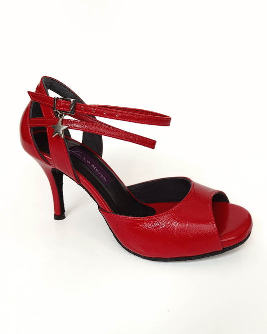 Alessa %100 Deri El Yapımı Tango Dans Ayakkabısı
