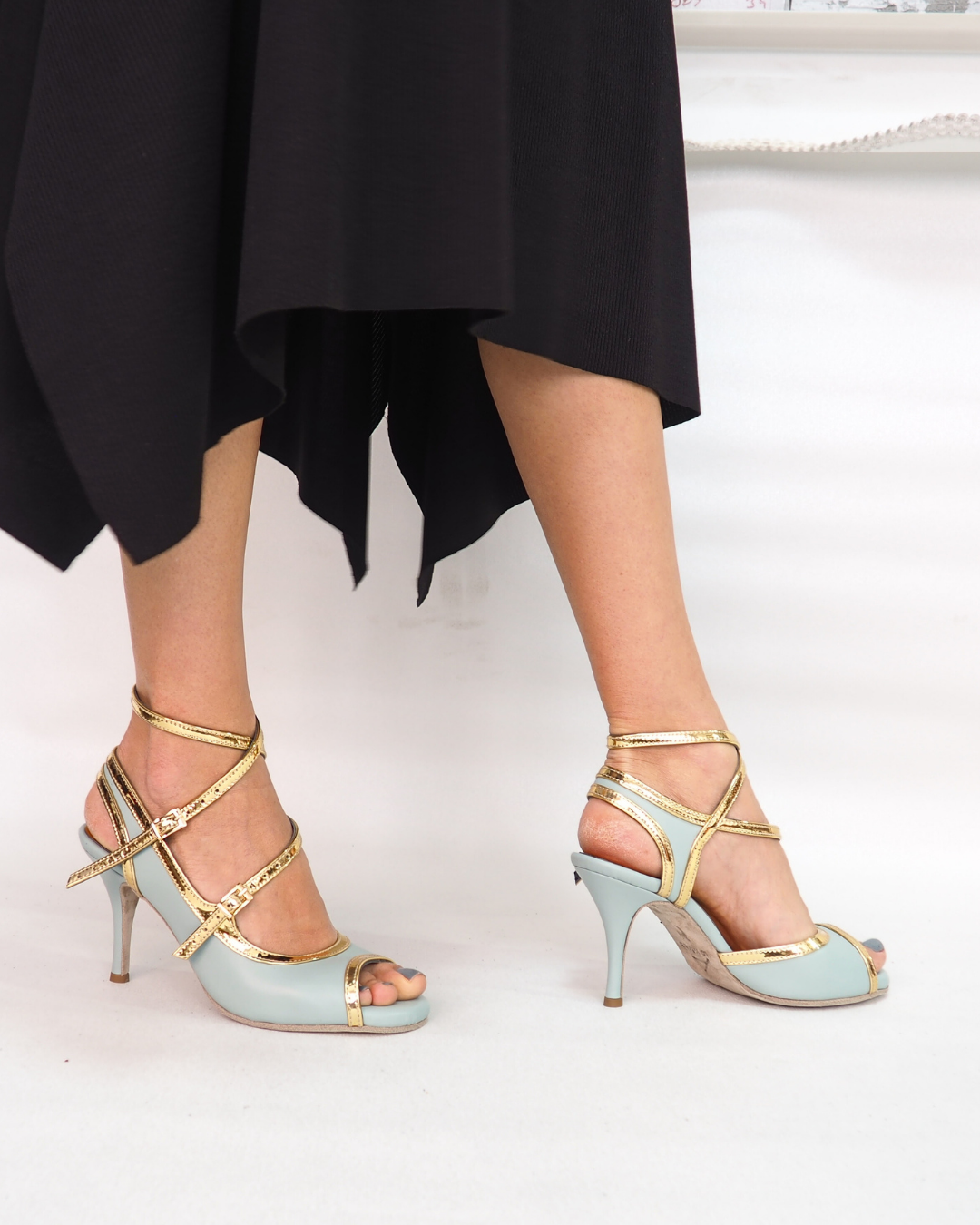Milas Leather Handmade Tango Dance Shoes
