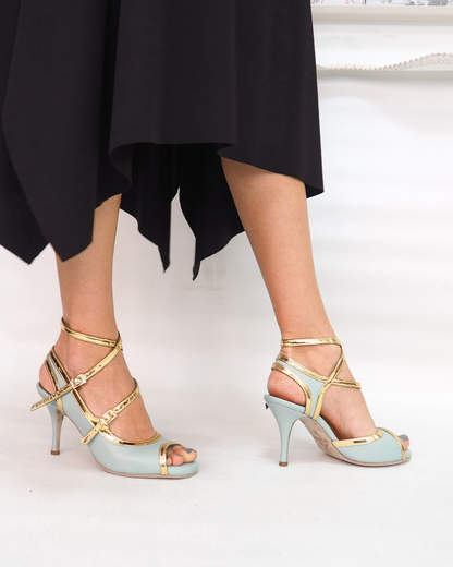 Milas Leather Handmade Tango Dance Shoes