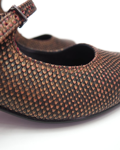 Dink 100% Leather Handmade Women's Heeled Shoes