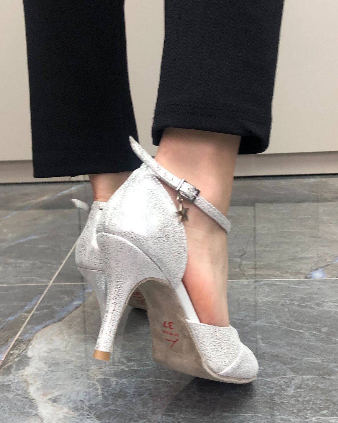 Lina 100% Leather Handmade Tango Dance Shoes