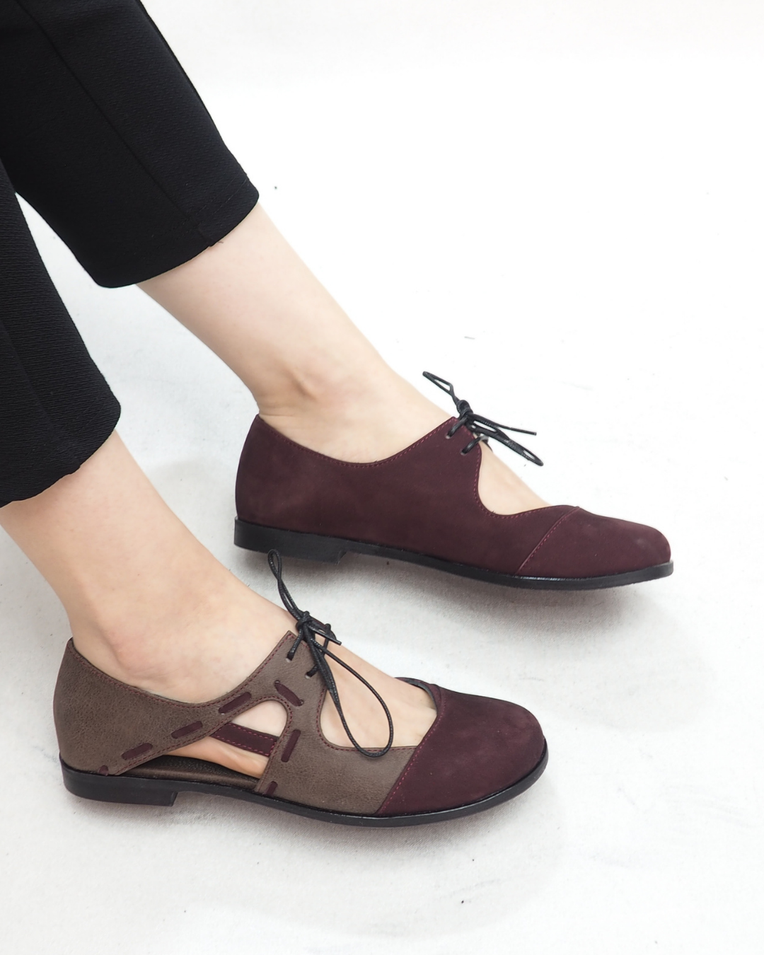 Nordvic 100% Leather Handmade Women's Sandals