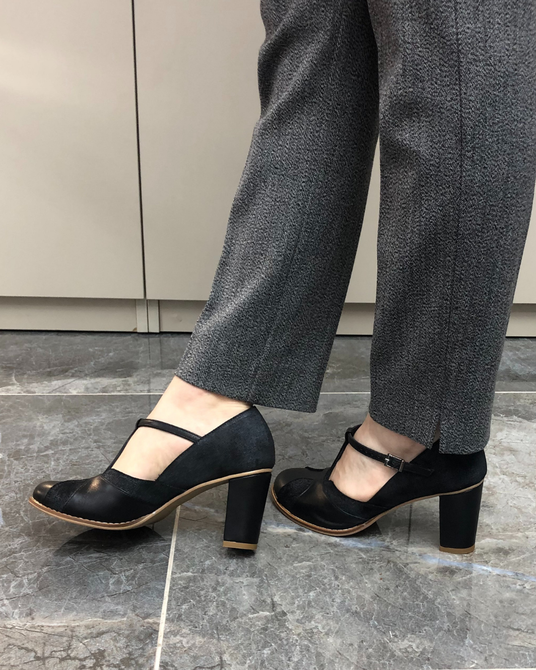 Begüm %100 Deri El Yapımı Kadın Topuklu Ayakkabı