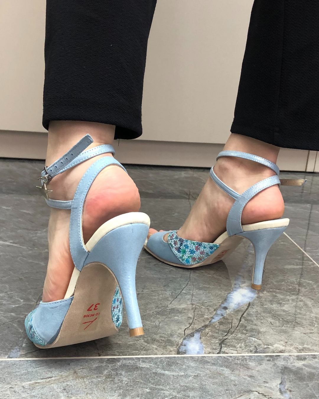 Vela %100 Deri El Yapımı Tango Dans Ayakkabısı