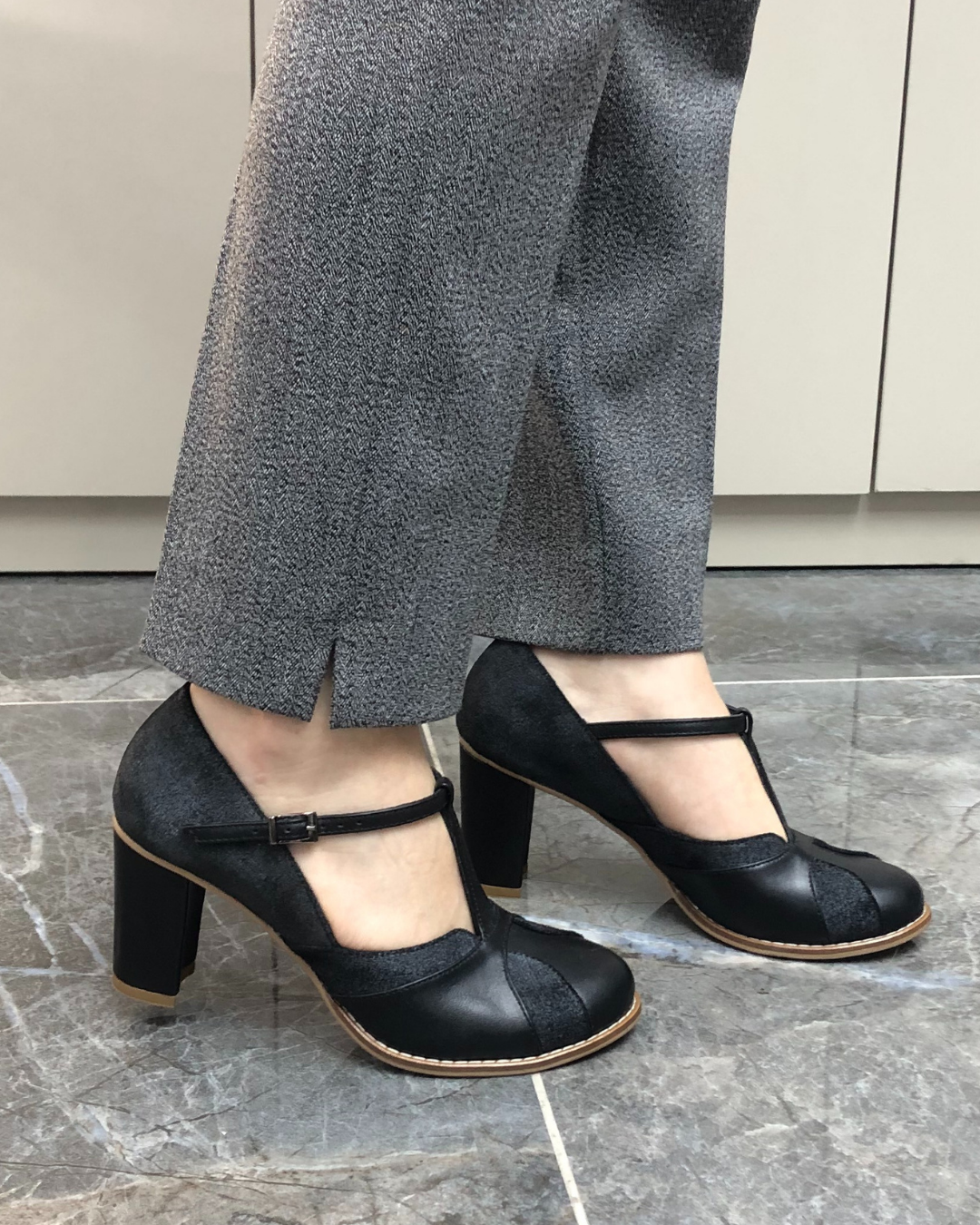 Begüm %100 Deri El Yapımı Kadın Topuklu Ayakkabı