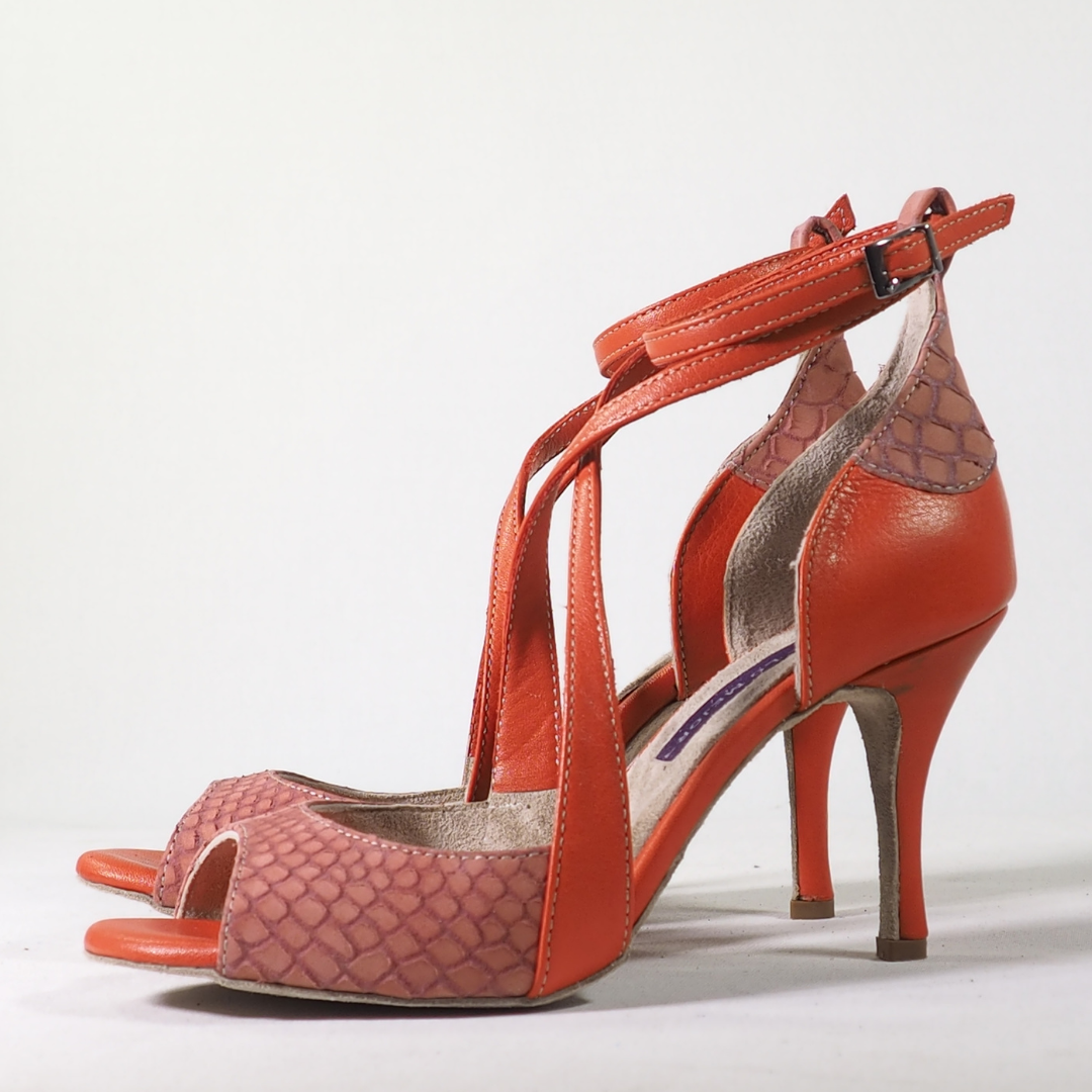 Siena 100% Leather Handmade Tango Dance Shoes