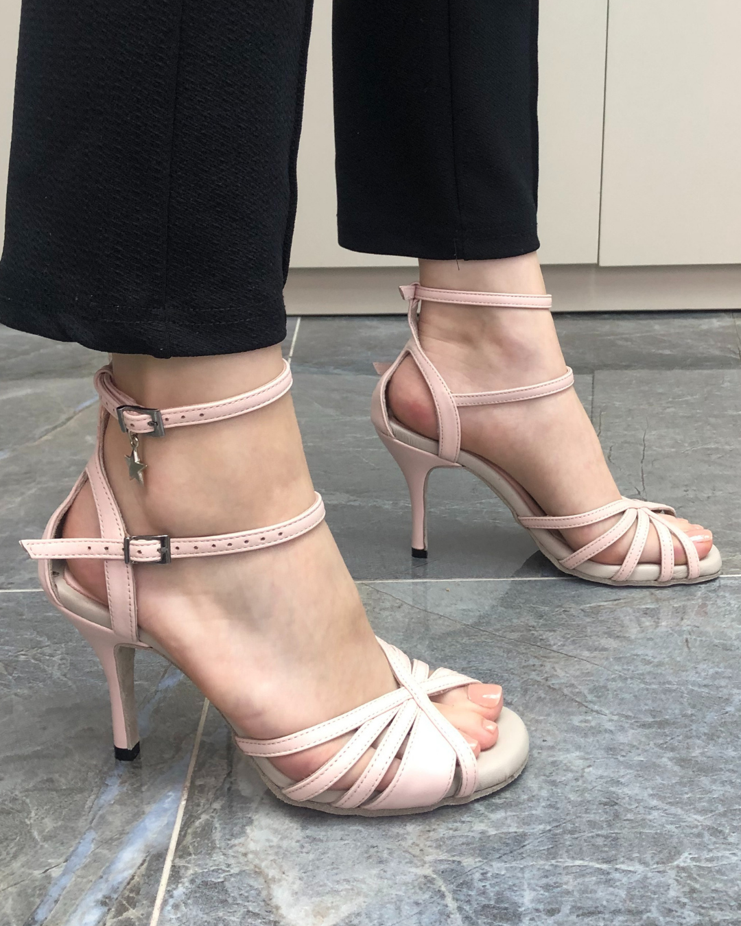 Anna %100 El Yapımı Tango Dans Ayakkabısı