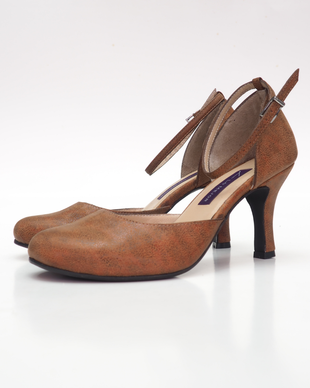 Leo 100% Leather Handmade Heeled Shoes