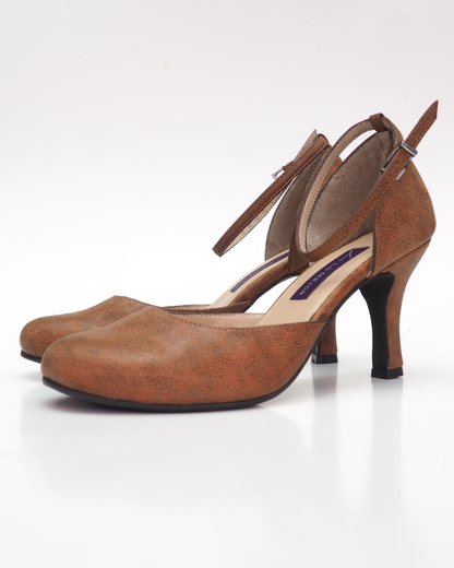 Leo 100% Leather Handmade Heeled Shoes