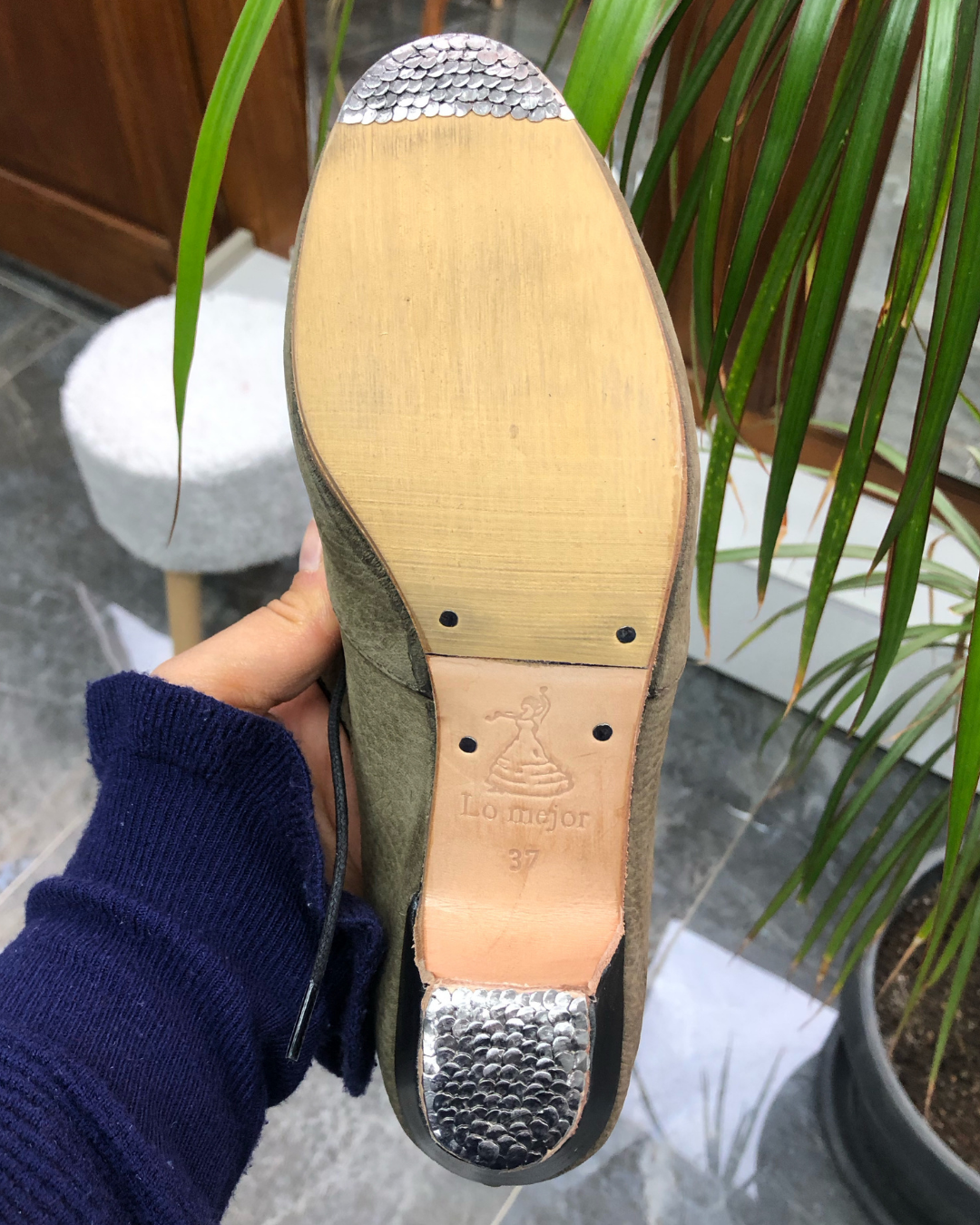 Emillia %100 Deri El Yapımı Flamenko Ayakkabı