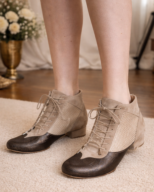 Camellia Dumas %100 Deri El Yapımı Dans Çalışma Ayakkabısı