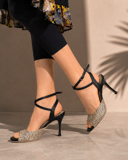 Aden 100% Leather Handmade Tango Dance Shoes