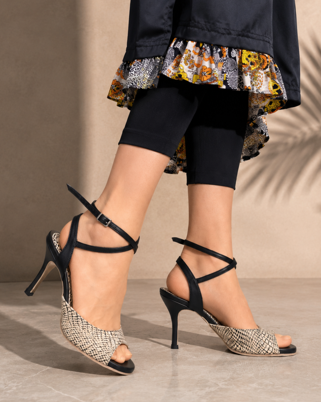 Aden 100% Leather Handmade Tango Dance Shoes