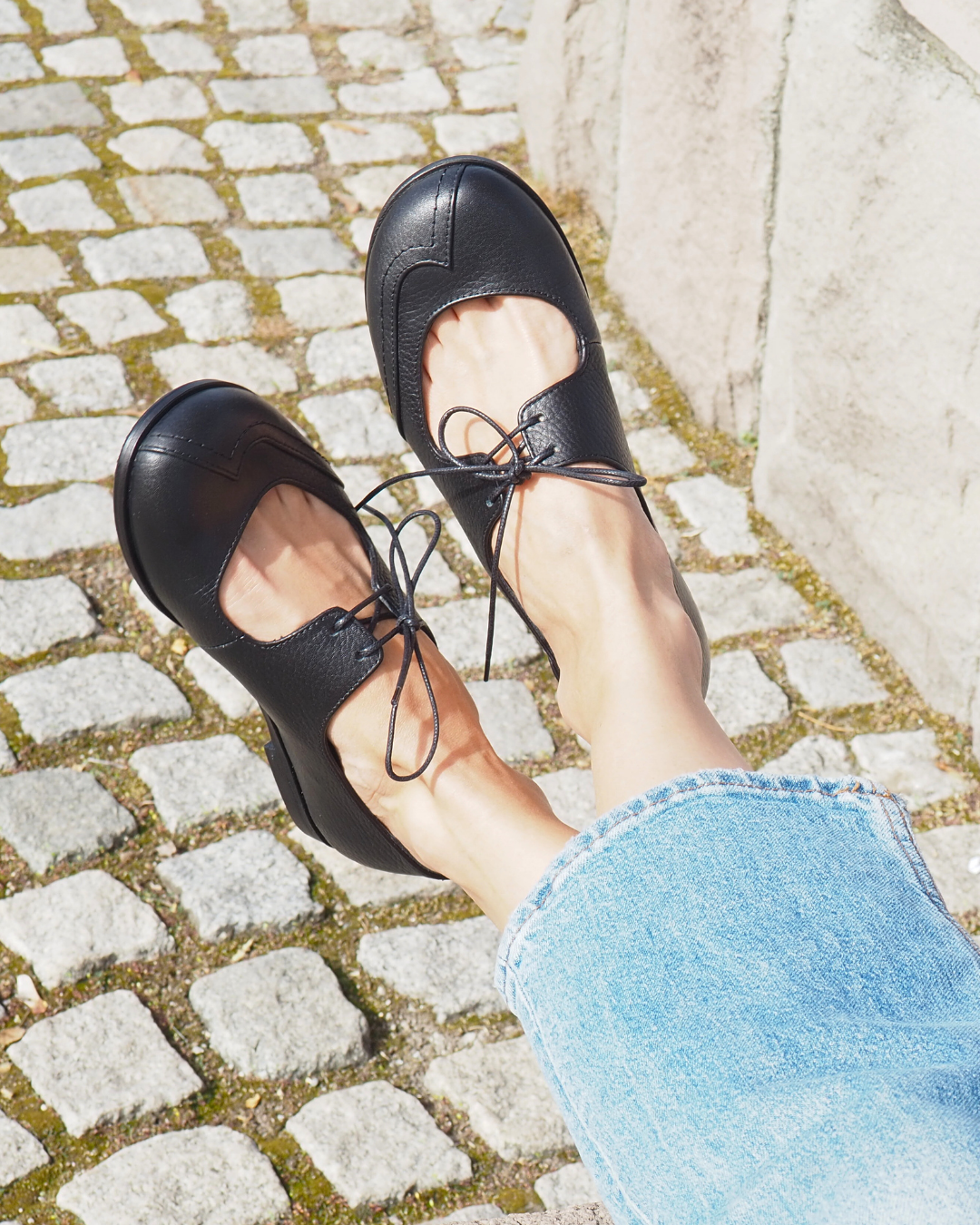 Asel 100% Leather Handmade Women's Leather Ballet Flats