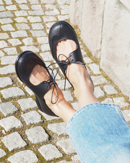 Asel 100% Leather Handmade Women's Leather Ballet Flats