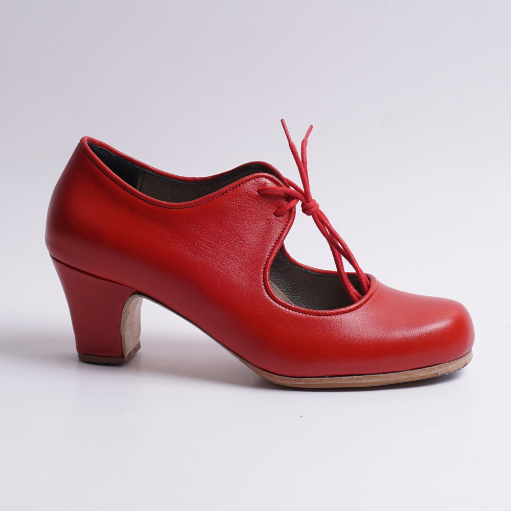 Alona %100 Deri El Yapımı Flamenko Dans Ayakkabısı