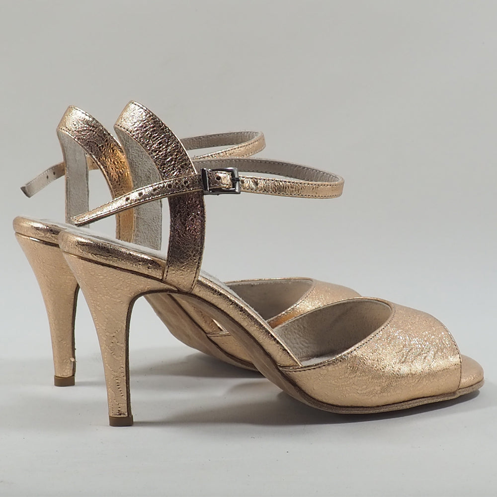 Den %100 El Yapımı Kadın Tango Dans Ayakkabısı