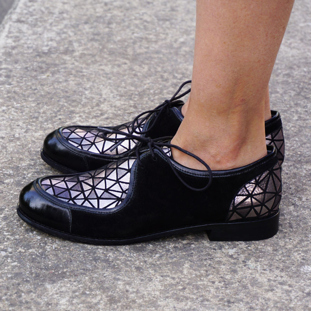 Bumblebee %100 Deri El Yapımı Kadın Deri Ayakkabı