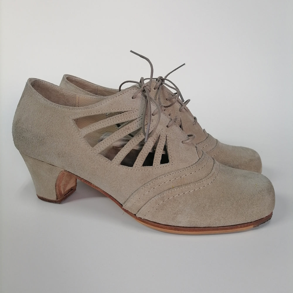 Carmen %100 Deri El Yapımı Flamenko Dans Ayakkabısı