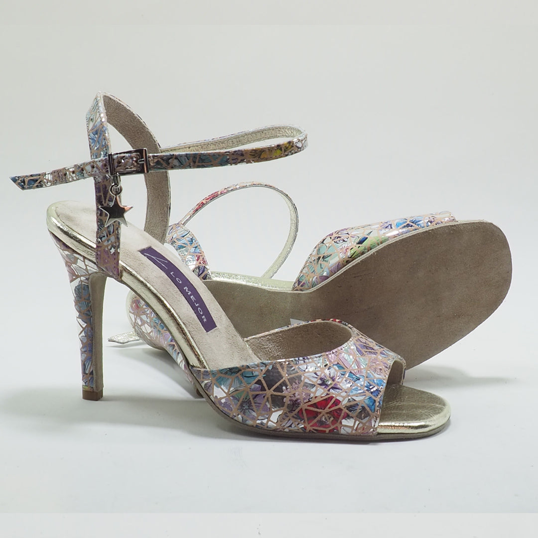 Den %100 El Yapımı Kadın Tango Dans Ayakkabısı