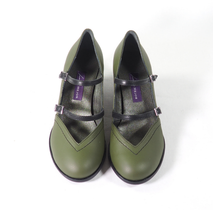 Elly 100% Leather Handmade High Heels