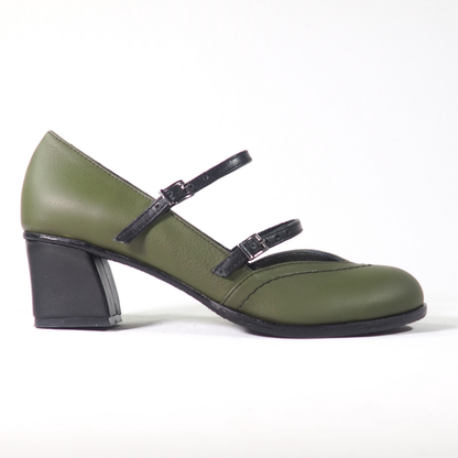 Elly 100% Leather Handmade High Heels